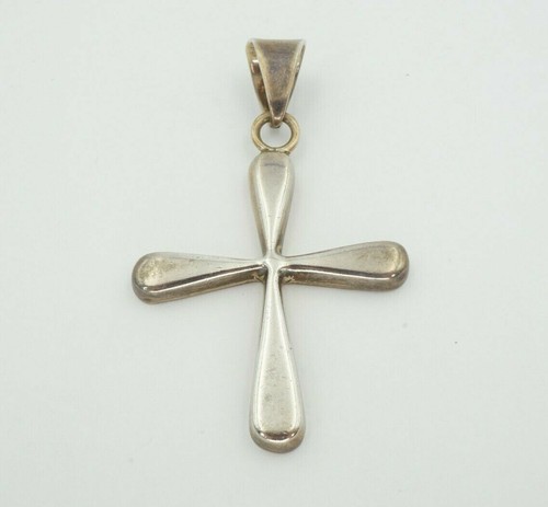 Vintage MWS Mexico Sterling Silver 925 Cross Pendant | eBay