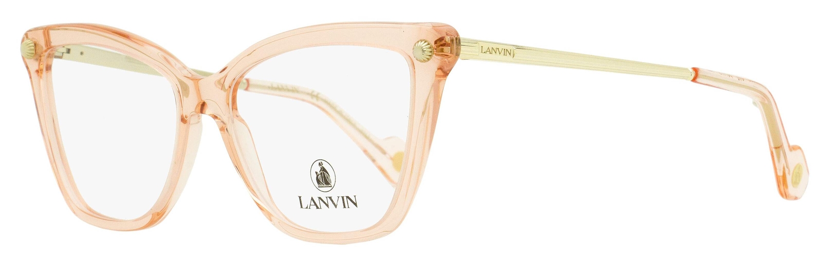 Очки-бабочки Lanvin LNV2622 610 Розовоезолотое 54 мм 16990₽