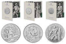 CrawleyCoins 2024 Myths and Legends Full Coin Set &pound;5 BU Royal Mint Packs