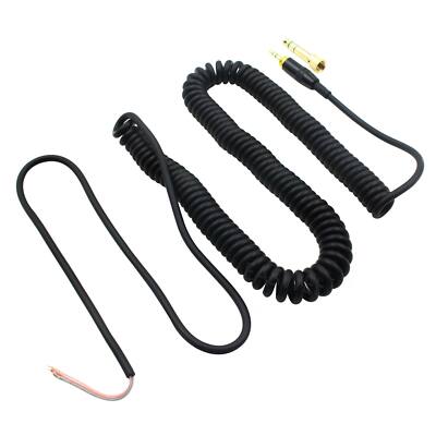 Replacement DJ Headphone Cable Cord Line With PLUG for Audio Technica M30 M35