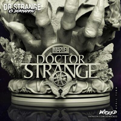 DORMAMMU Bust 1:4 Scale Marvel Dr. Strange Avengers Statue