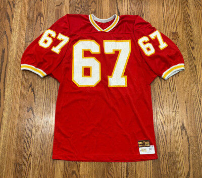 Kansas City Chiefs Art Still #67 Vintage Russell Gold Medal NFL