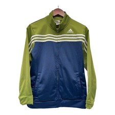 Adidas Women  s Large Blue Green Full Zip Light Jacket