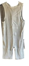 Forever 21 Women's light olive green Romper preowned MedHalter Neck, Open Back