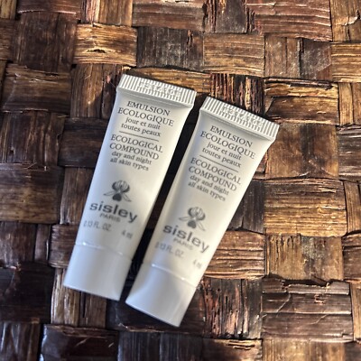 2 Crème Émulsion Écologique Sisley 8 Ml New