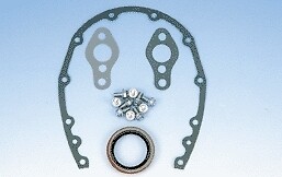 Milodon MIL65503 Timing Cover Gasket Kit Cover Water Pump Gaskets Seal for SBC
