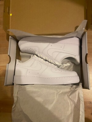 all white air force 1 size 10