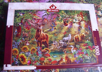 Art-Puzzle-5176 - Zauberwald/Enchanted Forest  - 1000 Teile