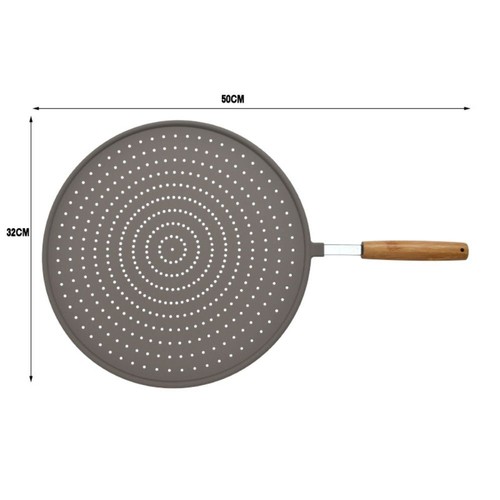 Heat-resisting Splatter Screen Silicone Drain Board Cover Kitchen - Picture 13 of 14