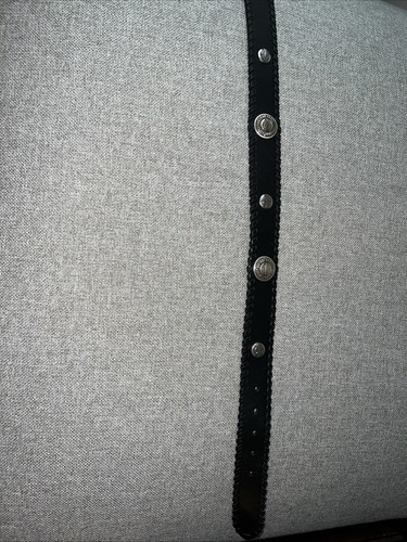 HD Harley Davidson Concho Ledergürtel Größe 36 - schwarz - Style # 99545-04VM - Bild 4 von 8