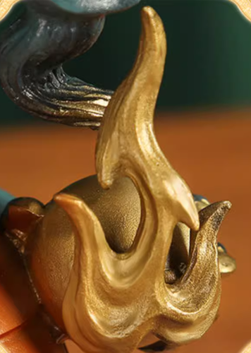 10.7'' Chinese Copper Gilt Painting Fengshui 12 Zodiac Dragon Loong Beast Statue - Picture 8 of 10