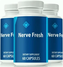 Nerve Fresh Advanced Cognitive Pills for Nerve Health & Function (3 Bottle Pack)