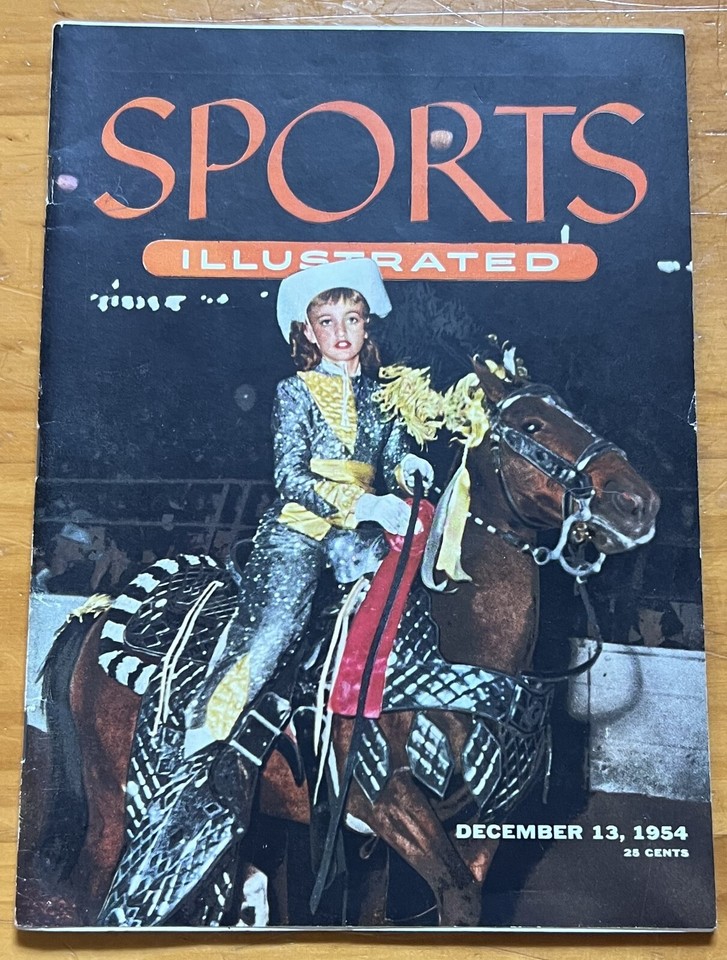 Sports Illustrated 1954 – Premier Numéro, Vol. 1, 16 Août – Vintage Baseball