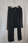 Calvin Klein M long sleeve round neck long pants 2pc pajamas, bit linty — photo 1