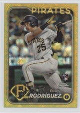 2024 Topps Chrome Logofractor Edition Gold Refractor 18/50 Endy Rodriguez 0u7k