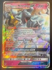 Alolan Ninetales GX 132/214 SM-Lost Thunder Holo LP on eBay