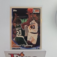 1993-94 Topps - Calbert Cheaney #250 (RC) Washington Bullets 