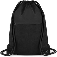 Drawstring Backpack for Sports - Small Gym Bag for Men Women Lightweight Cin