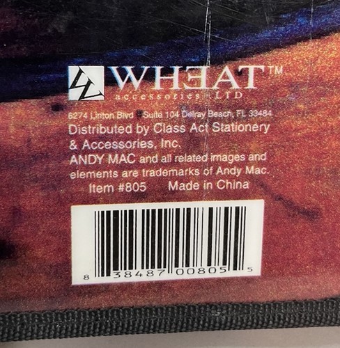 Vtg Andy Mac MacDonald Benihana Skateboard 3 Ring Zipper Binder Skateboarding - Foto 6 di 17