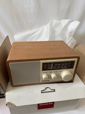 SANGEAN WR-11 AM/FM Radio in Wooden cabinet NIB