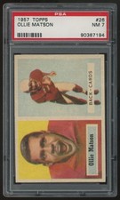 1957 Topps Ollie Matson #26 PSA 7