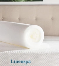 Linen Spa 2 Inch Memory Foam Mattress Topper Queen