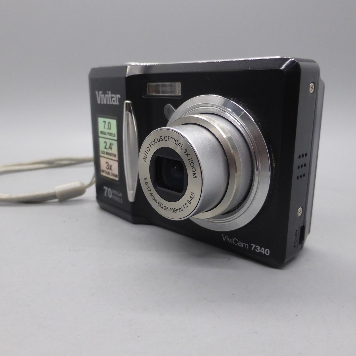 Vivitar Digital Camera Vivicam 7340 7.0MP Black Tested | eBay