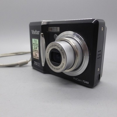 Vivitar Digital Camera Vivicam 7340 7.0MP Black Tested | eBay