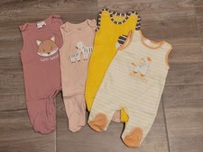 Baby Club C&A Ergee Strampler Set Gr. 62 4-teilig mit Fuß