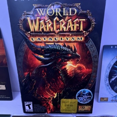 Blizzard World of Warcraft Cataclysm PC Expansion Pack MMORPG RPG Teen 2010
