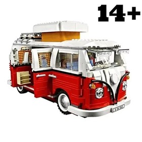 Replica 10220 Creator Expert Volkswagen T1 Camper Building Bricks 361 (NOT LEGO)