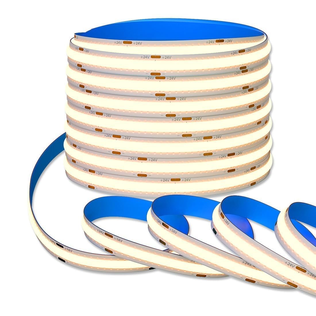 Striscia LED COB SEZO 24V 10 Metri: Illuminazione Lineare di Lusso