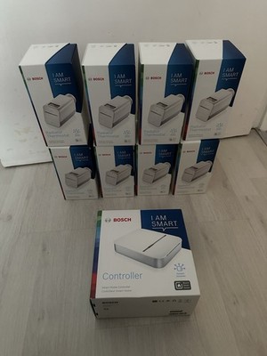 8x Bosch Smart Home Thermostat + Controller - Neuwertig!!