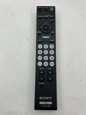 Sony RM-YD025 OEM Original TV Television Replacement Remote Control Tested Black