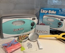 Easy-Bake Blue Electrical Toy Oven Snack Center w/ Box Accessories, MPN 274