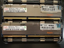 16GB Lot of 2x Dell 8GB 2Rx4 PC3L-10600R RDIMM RAM ECC Memory Server Hynix LV