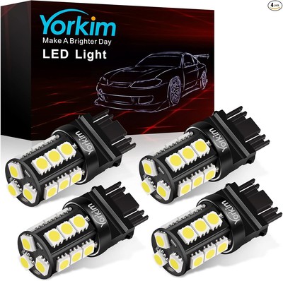 3157 LED Light Bulbs White Super Bright, 3056 3156 3156A 3057 4057 3157  White
