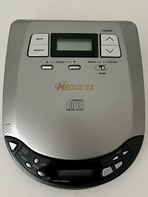 Vintage 1998 Memorex Portable CD Player AM/FM Radio MD5030 Works W ...