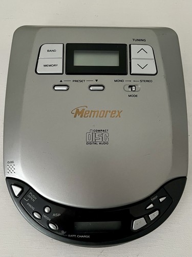 Vintage 1998 Memorex Portable CD Player AM/FM Radio MD5030 Works W ...