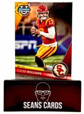 2023 Bowman U Chrome Caleb Williams #1 USC Trojans; #1 Draft Pick; BEARS NFL