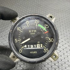 Stewart-warner Rpm Recording Tachometer - 830006 Hours 4191.3 Stewart-warner Rpm Recording Tachometer - 830006 Hours 4191.3