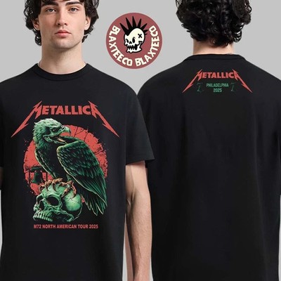T-Shirt Tour 2025 Philadelphia May 23 25 Eagle Two Sided S 4XL