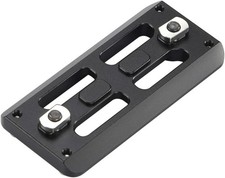 Arca Dovetail Rail M-LOK Tripod Mount Adapter Aluminum 2 Slot