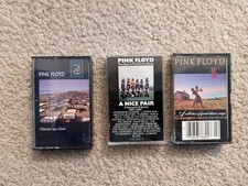 Pink Floyd 3 Cassette Lot: A Nice Pair, A Momentary Lapse Of Reason, A Collectio