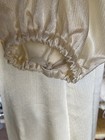 Renaissance Medieval Victorian Regency Satin Ivory Chemise Dress Costume S/M/L — photo 4