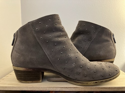 Lucky Brand Lp Breena2 Studded Gray Bootie Women’s Size 7M - Picture 5 of 12