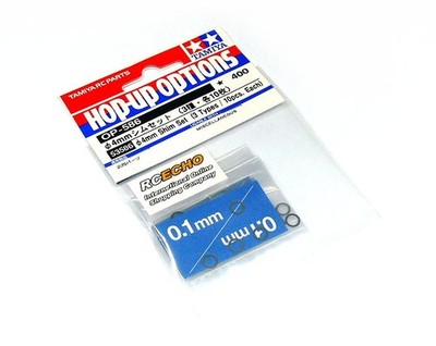 TAMIYA 53586 Hop-Up Option Phi 4mm shim Set (3 type/10pcs Each) OP-586