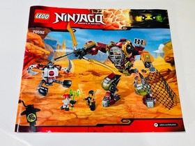 LEGO NINJAGO Salvage M.E.C. 70592 Complete Great Condition w/ Box Nya Ronin