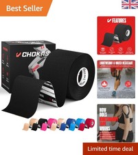 Waterproof Kinesiology Tape 5m Roll - Versatile Pain Relief & Fashion Lift Tape 2.19 per metre