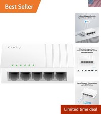 5-Port Gigabit Ethernet Network Switch, USB-C Power Input, GS105U